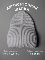 Шапка вязаная женская на осень