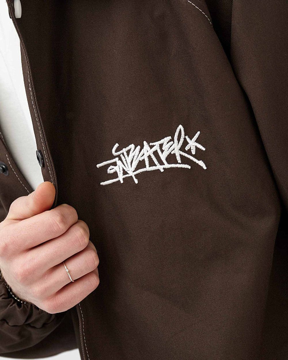 Куртка Anteater SS23 Coach Jacket Cotton Коричневая