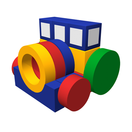 Мягкий игровой комплекс «Трактор»