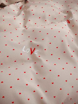 Наволочка комплект 2шт перкаль Сказка "Лав" 40x60 см на молнии