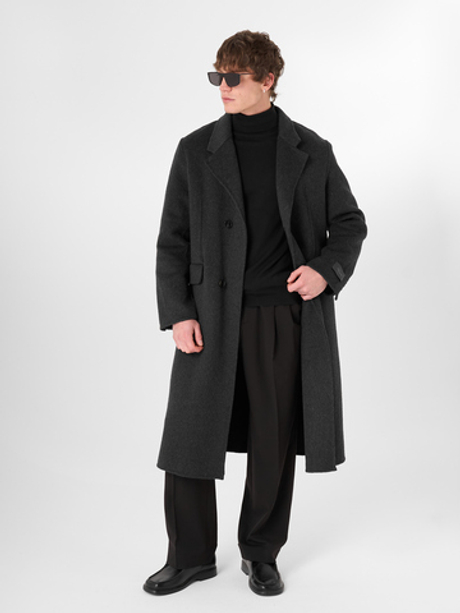 Черная базовая водолазка Heathen