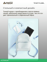 Клавиатура A4Tech Fstyler серый (FX51)