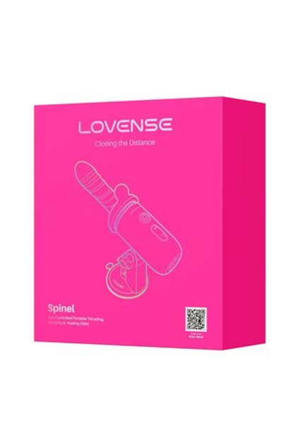 LOVENSE Spinel - Портативная мини секс-машина с подогревом