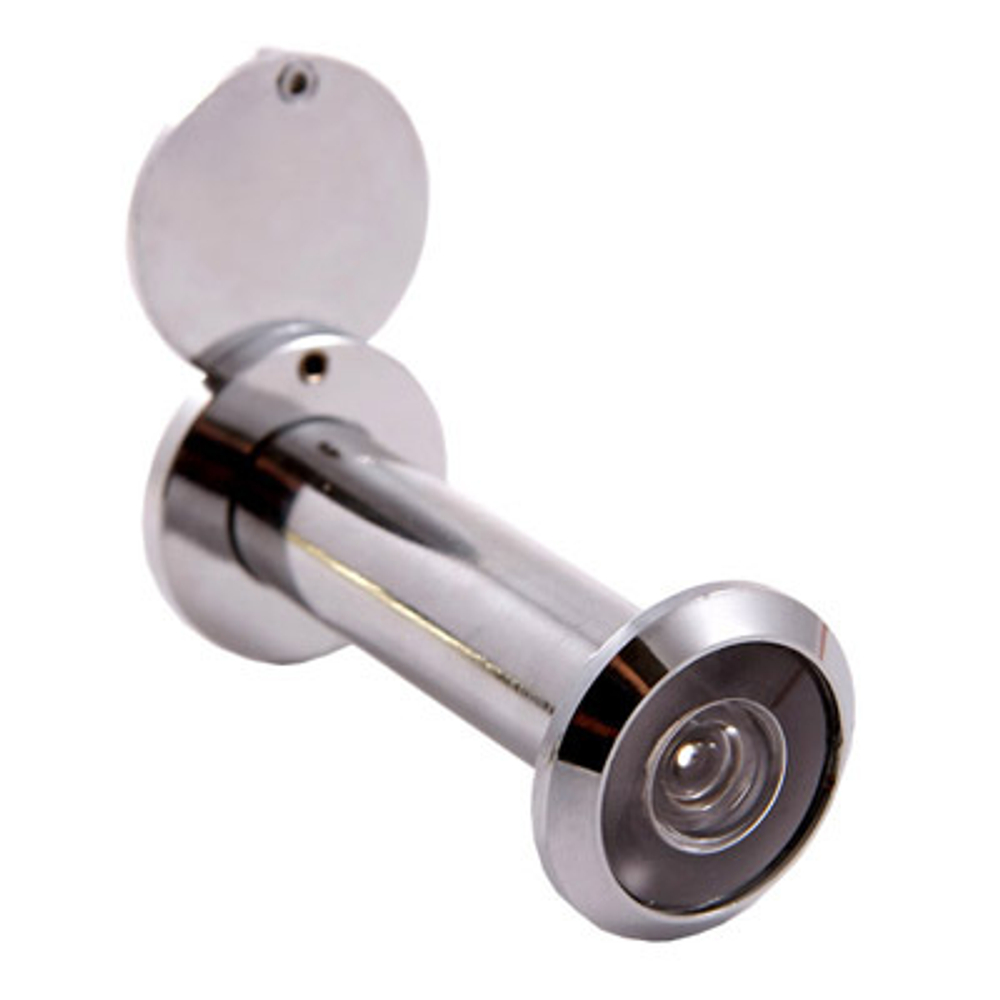 Глазок дверной АЛЛЮР ГДШ-4 б/шт 60-100мм d16 хром  /1544