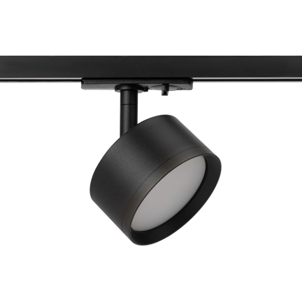 Трековый светильник однофазный ЭРА TR48-GX53 BK под лампу GX53 матовый черный