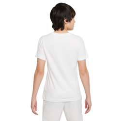 Футболка для мальчика теннисная Nike Court Dri-Fit Tee Rafa - white