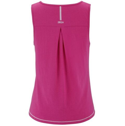 Топ теннисный Babolat Exercise Cotton Tank - peacock pink
