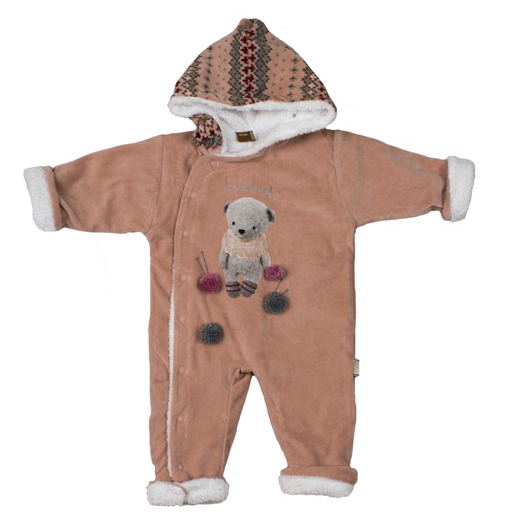 комбинезон мишка  велюр 1775