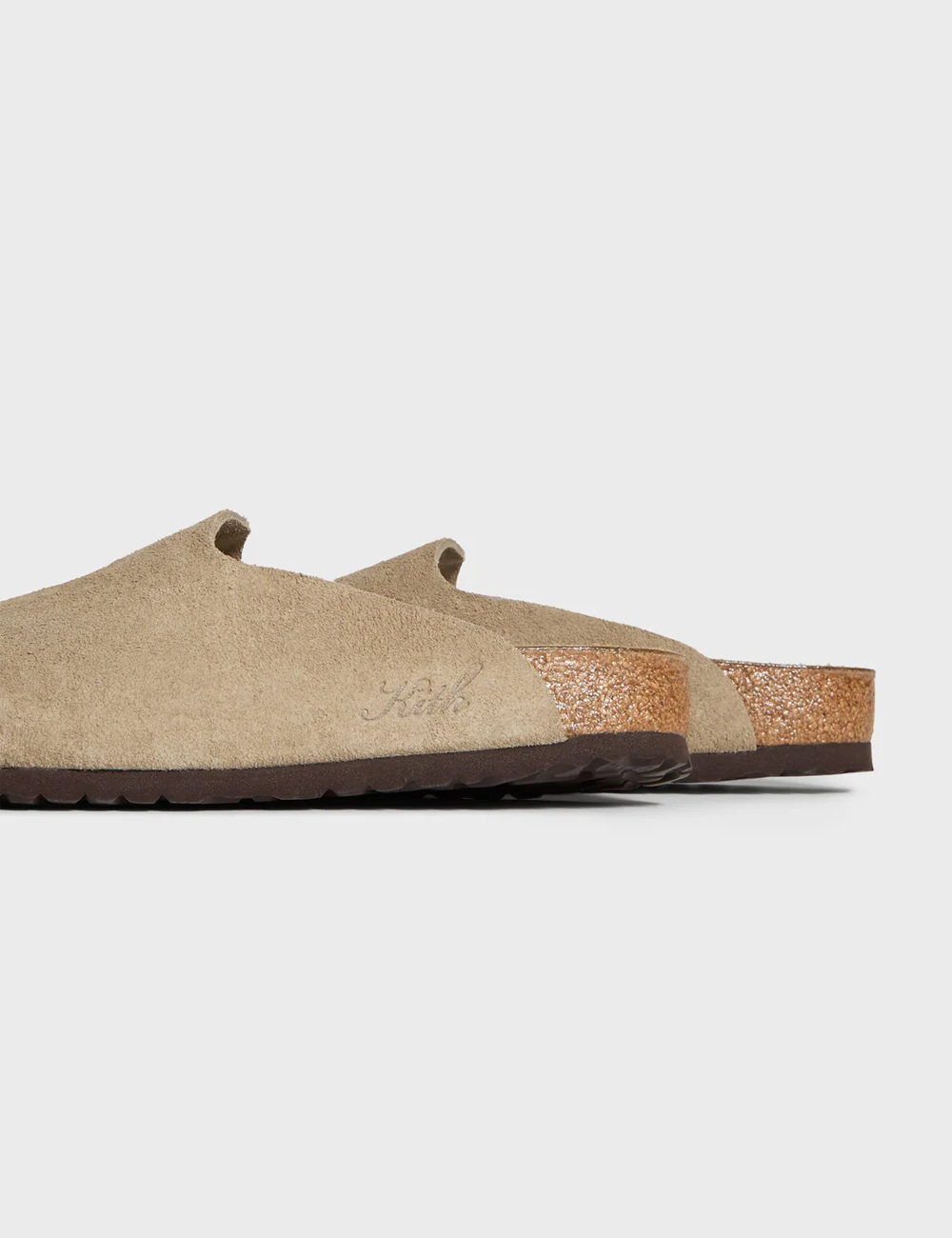 Kith x Birkenstock 1774 Amsterdam Premium Leather "Taupe"