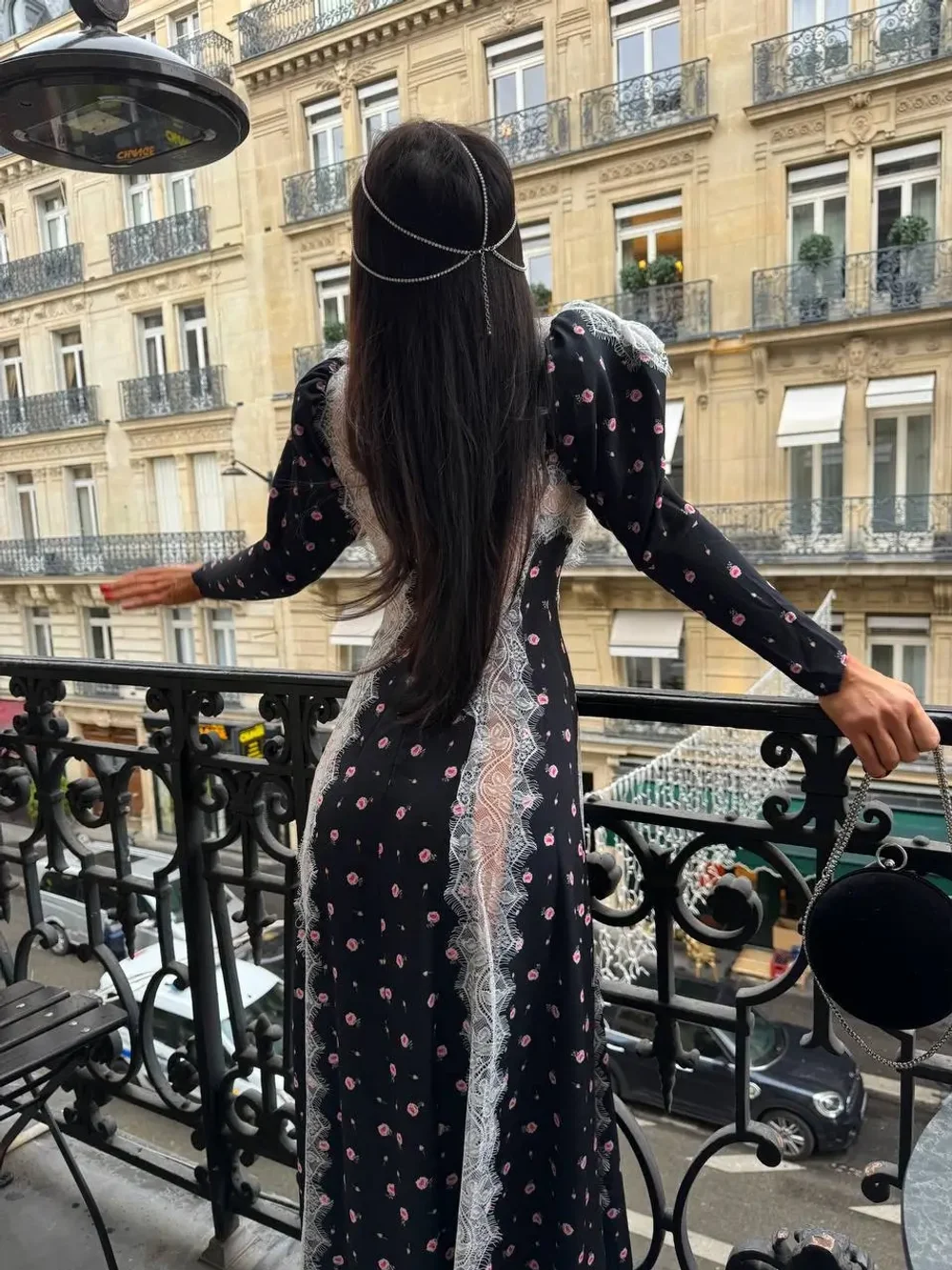 Платье Поцелуй Монмартра, Черный