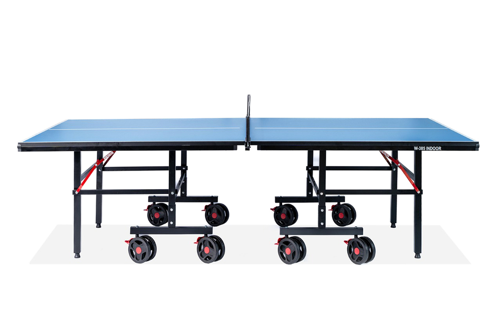 Теннисный стол складной для помещений W-385 Indoor (в комплекте сетка, 2 ракетки, 3 шарика)
