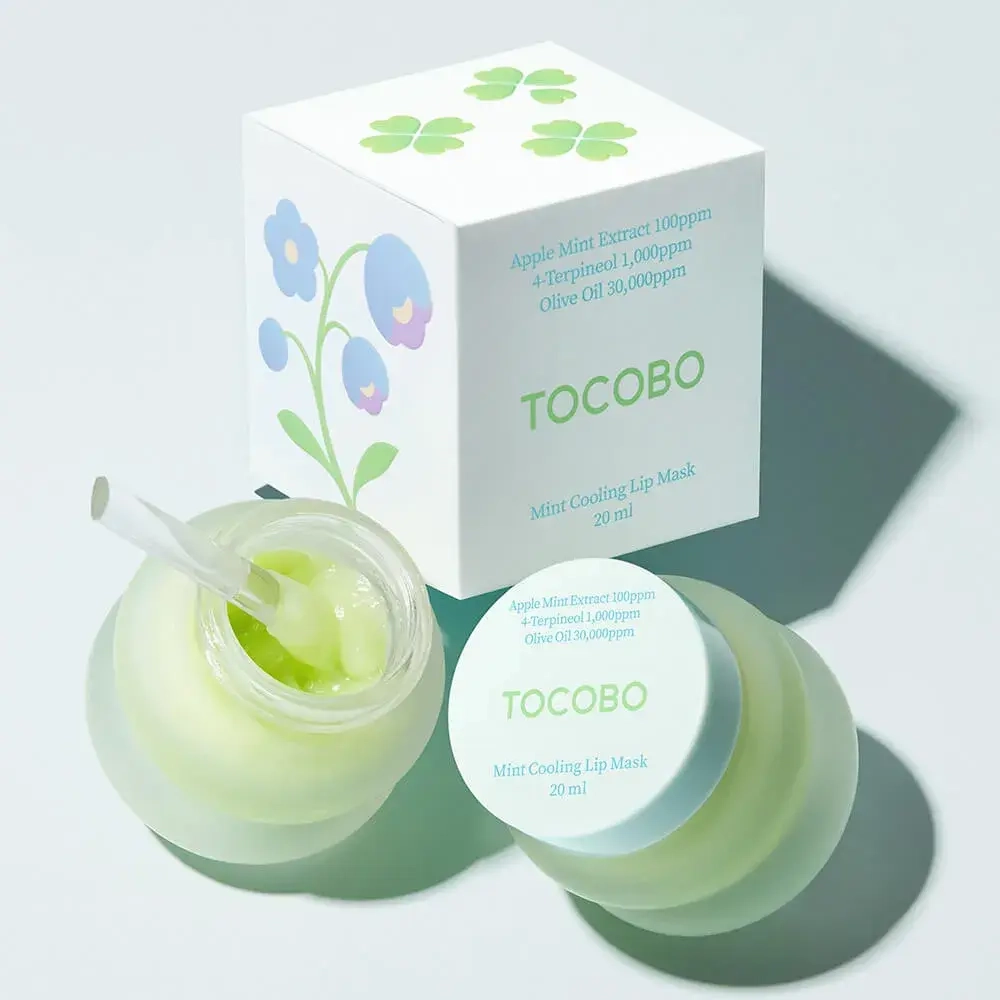 TOCOBO Маска для губ с мятой Mint Cooling Lip Mask (20 мл)