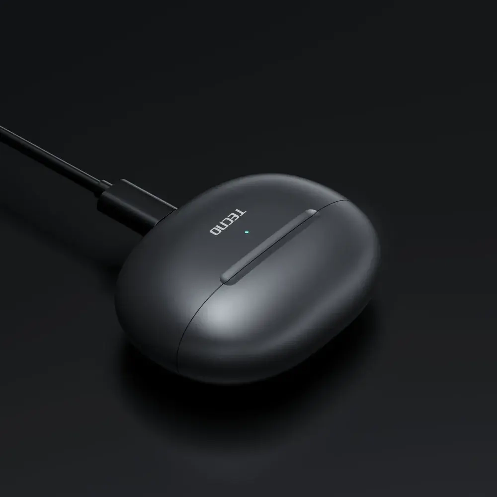Tecno Наушники беспроводные с микрофоном Tecno Buds3, черный