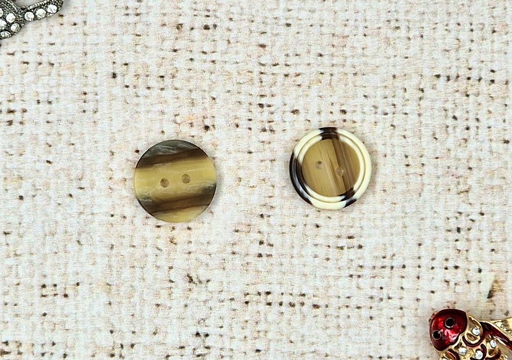 Пуговица костюмная, d 1,8 см