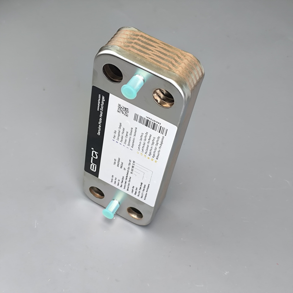 Теплообменник ГВС 12 пластин 160 мм для котлов BAXI, KENTATSU, BUGATTI ECO арт. 63041310091P