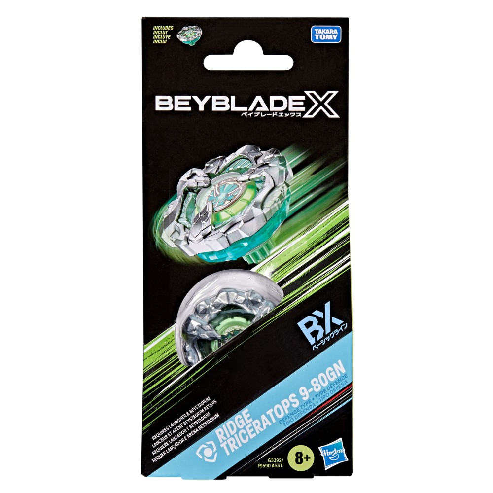 Дополнительный волчок Hasbro Beyblade X Ridge Triceratops G3392 9-80GN G3392 — фото 2