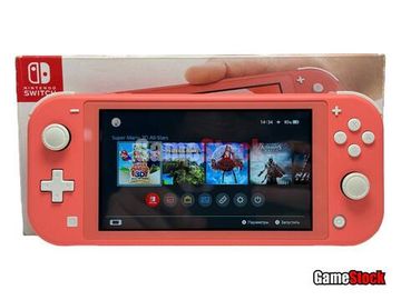 Игровая приставка Nintendo Switch Lite 32GB Коралловый БУ + Чип + 256GB
