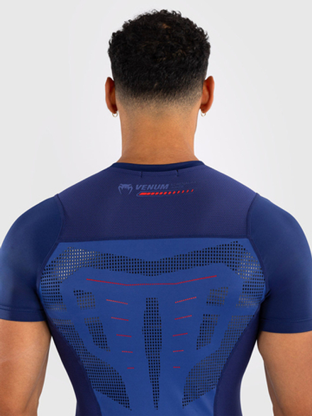 Рашгард Venum Technical 3.0 Icy Blue S/S