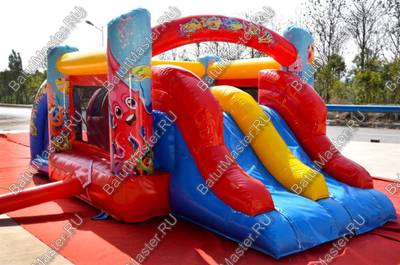 Коммерческий батут "Морской дрифт", 5.5*2.5*2 м