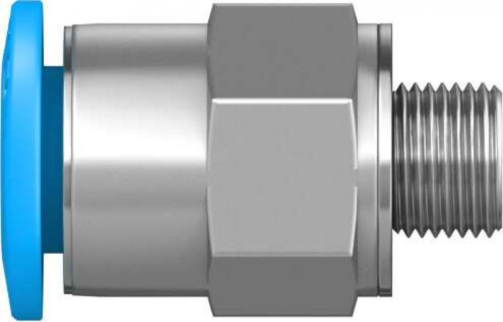 QSM-M5-6-100 Штуцер с цанговым соединением