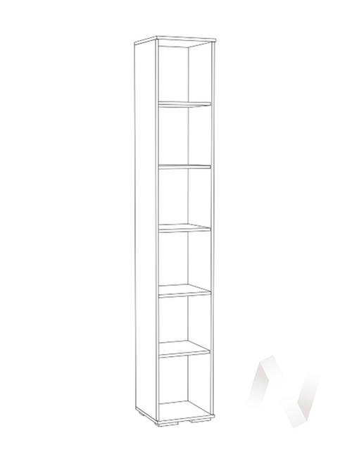 Пенал с полками ЛШ-1 Гостиная Ливорно (дуб сонома)