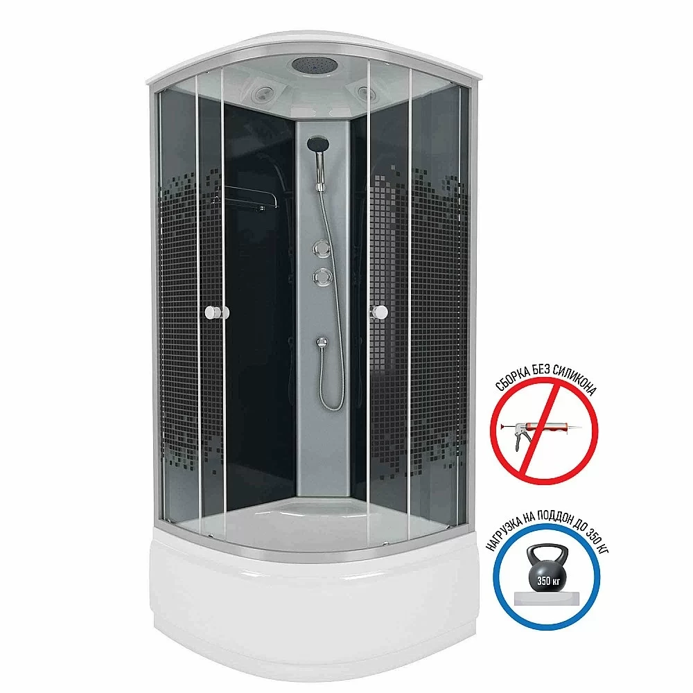 Душевая кабина Niagara Eco NG-7509 100х100