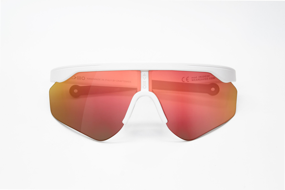 Спортивные очки AVEO Iride DUO / White / Red Mirror Lens