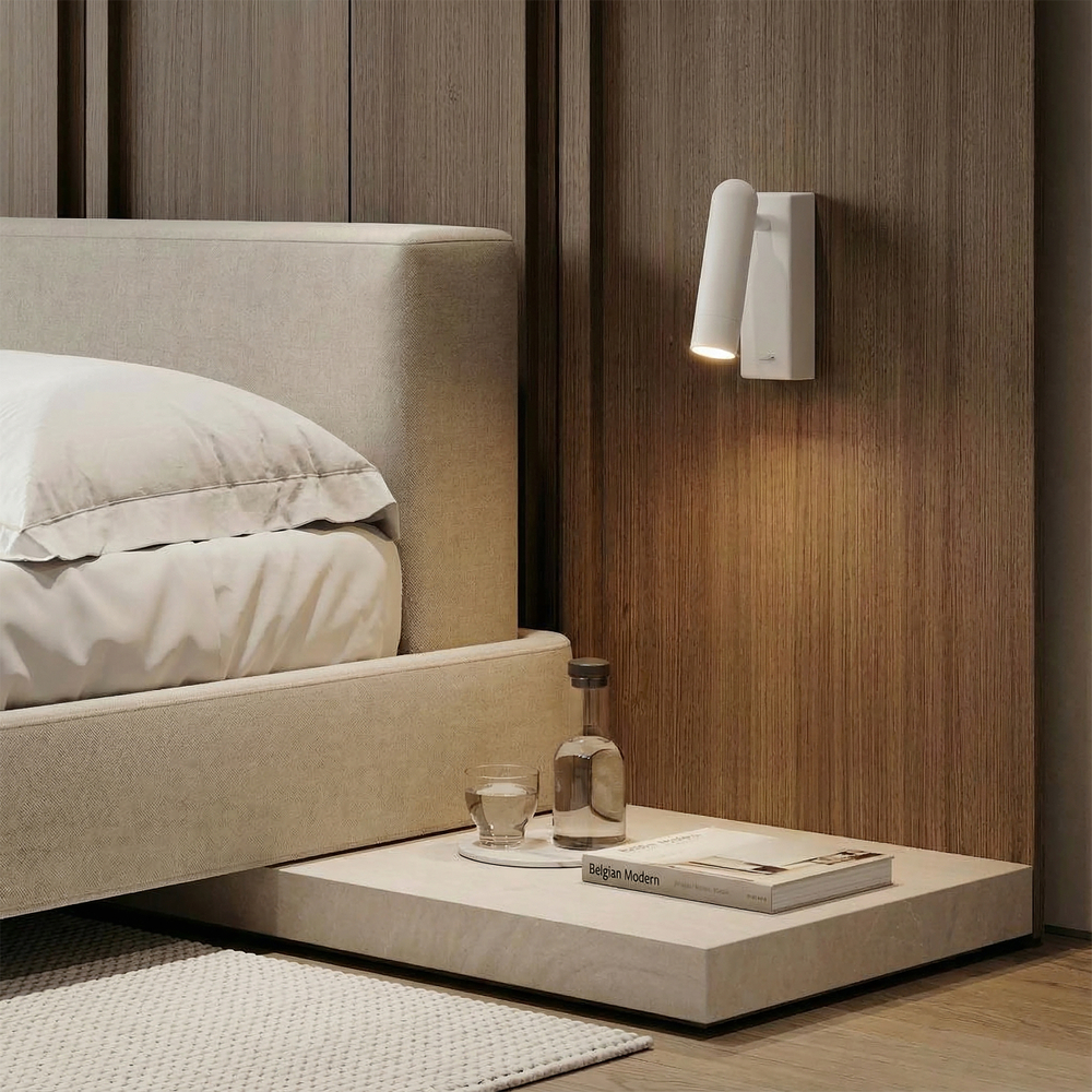 200736 Бра OMEGA LED 3W 180LM G БЕЛЫЙ 3000K