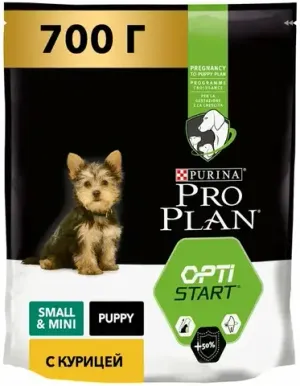 Сухой корм Pro Plan для щенков мелких и карликовых пород, с высоким содержанием курицы