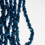 Гематин (гематит), оттенок "Синий металлик", фриформ 5-8мм