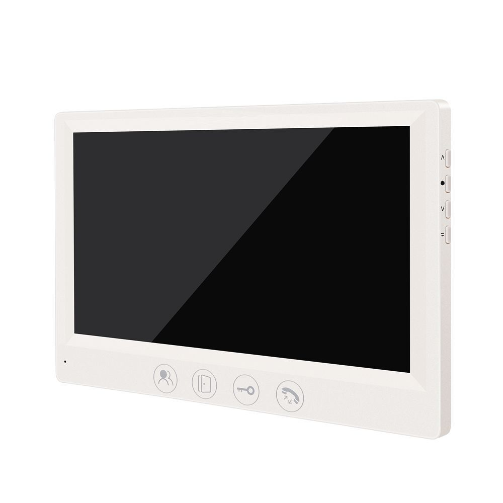Комплект видеодомофона FULL HD 7" W/S, для дома с электромеханическим замком на калитку