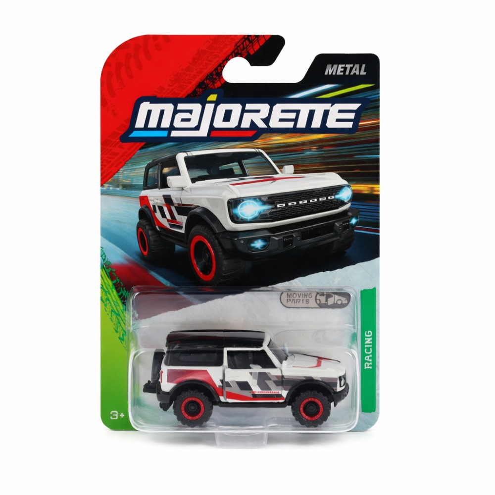 Металлическая машинка Majorette Racing Ford Bronco WildTrak 4000000 10 1:64 4000000 10 — фото 1