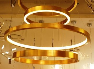replica Light Ring Lamp (  brass ) for HENGE ( 80 CM )