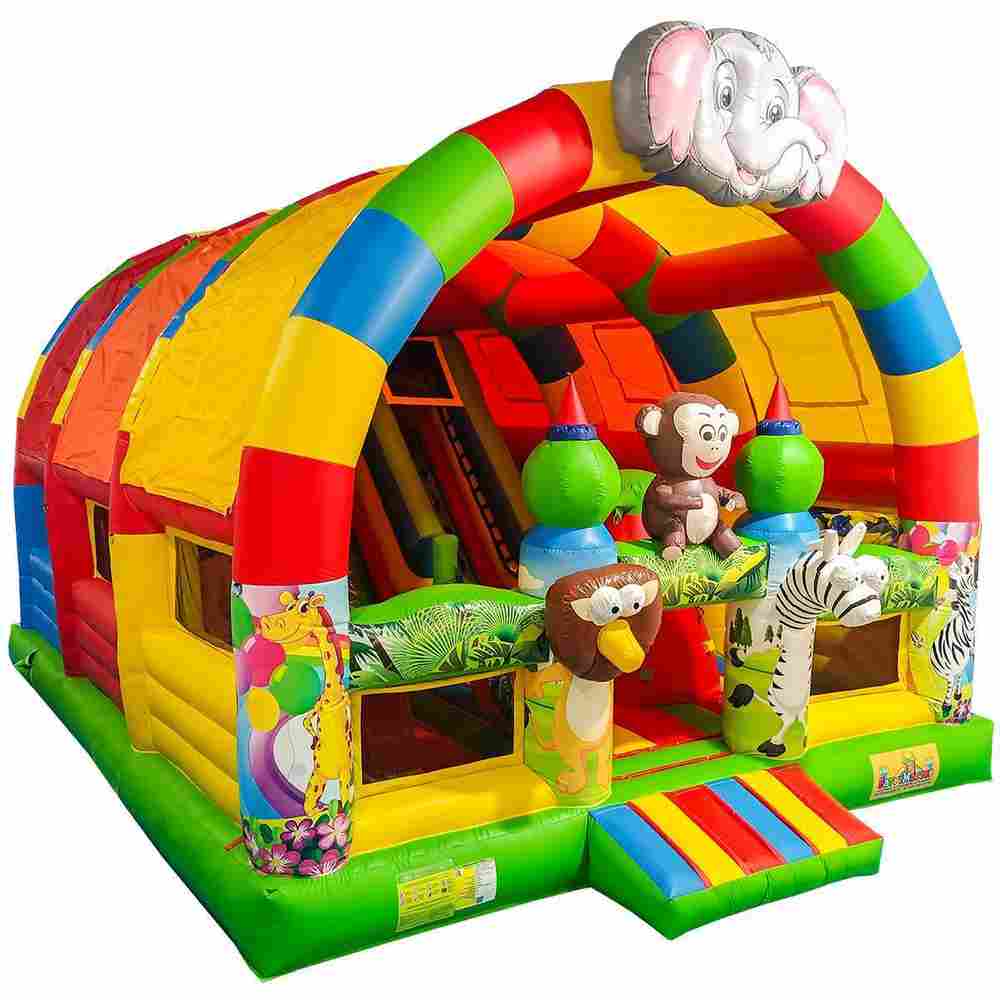 Коммерческий надувной батут «Страна Сафария 2» 8*6*6 м