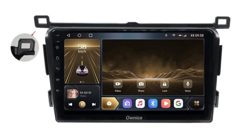 Штатная магнитола OWNICE OL-9607-Q для Toyota RAV4 2012-2019 на Android 10.0