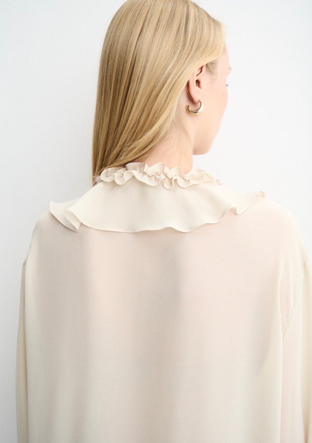 Блуза Flow молочный