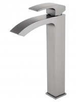 Смеситель для раковины высокий WONZON & WOGHAND FIT, Темный графит (WW-88239009-BGM)