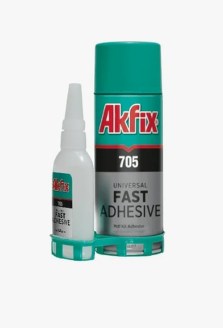 Набор для экспресс склеивания Akfix 705 25гр/100мл