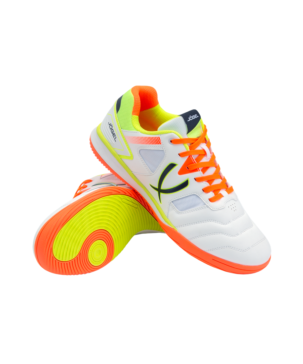 Бутсы зальные Tornado 2.0 White/orange