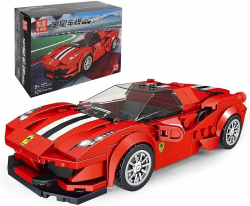 Конструктор Mould King Models 27006. Ferrari 488 GTB, 329 деталей