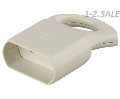 Штепсельная розетка ЭРА R1 кабельная разборная без заземления, штепсельное гнездо с кольцом 10А 250В