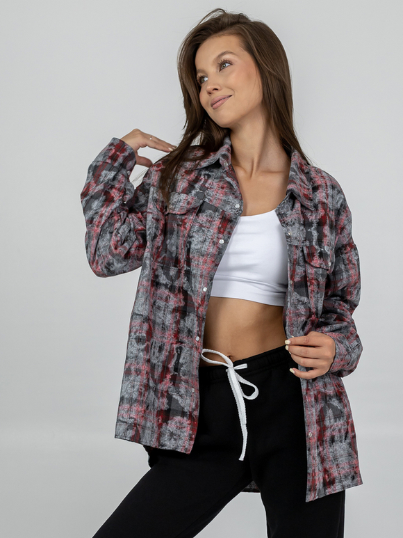 С-335-2 Рубашка в клетку ВАРЁНКА