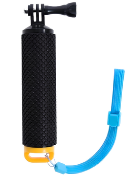 Монопод ручка поплавок для экшн камер Gopro SjCam Xiaomi с отсеком для хранения Желтый