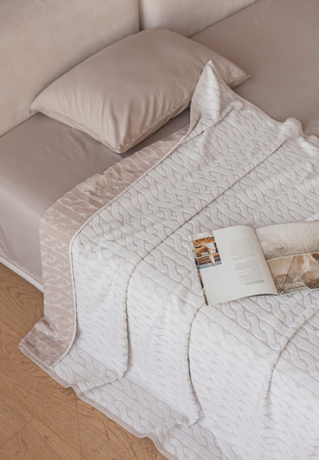 Простыня для укрывания 190x220 Luxberry Welness натуральный