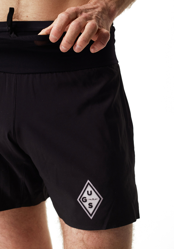 ШОРТЫ С ПОЯСОМ МУЖСКИЕ UGS SHORT | BLACK