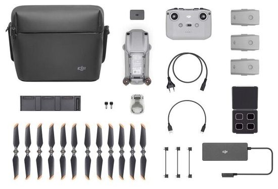 Квадрокоптер DJI Air 2S Fly More Combo, серый