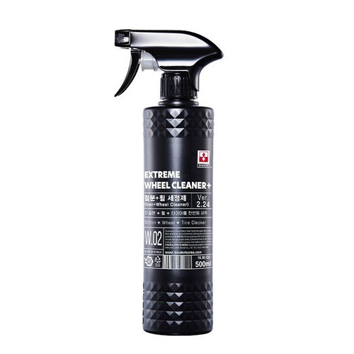 BINDER Extreme Wheel Cleaner+ Очиститель резины и дисков 2в1 с индикатором  (pH 8,5) 500мл