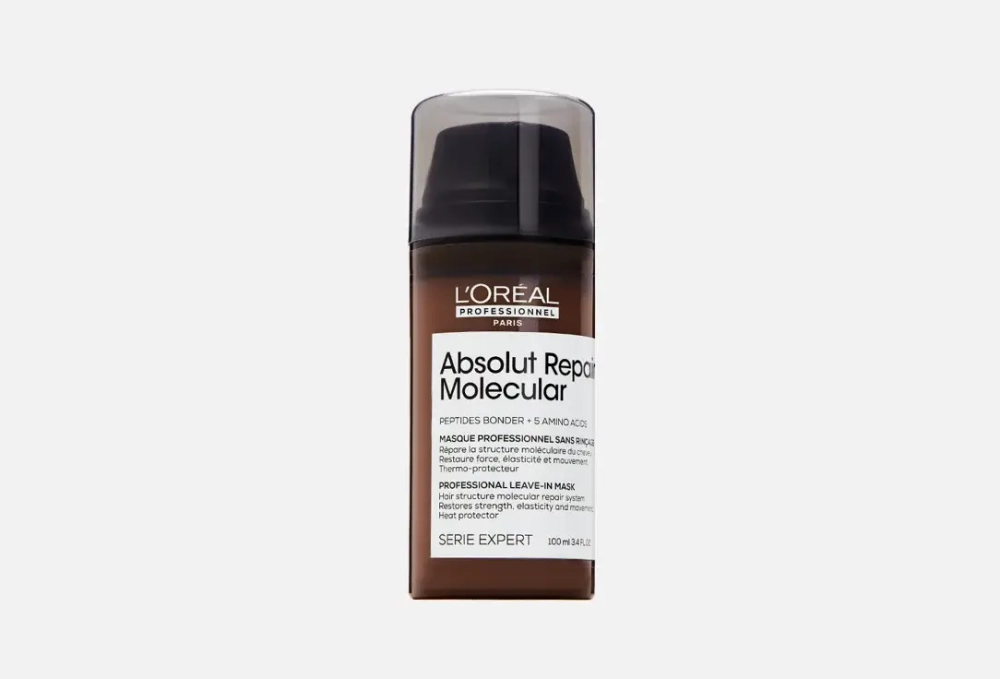 L'OREAL PROFESSIONNEL absolut repair molecular МАСКА ДЛЯ МОЛЕКУЛЯРНОГО ВОССТАНОВЛЕНИЯ ВОЛОС 100ml