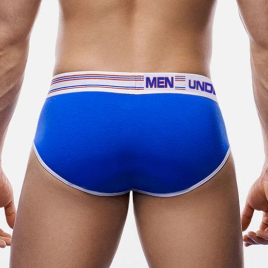 Мужские трусы брифы синие PUMP! MP222-9