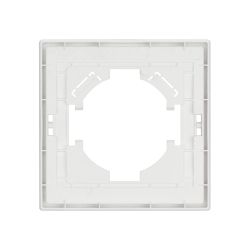 Рамка пластиковая FRM-TENDO-SFPL-1-WH (Arlight, Матовый белый) 054645